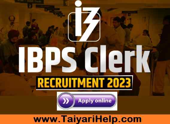 IBPS Clerk Recruitment 2023 Download IBPS Notification in Hindi